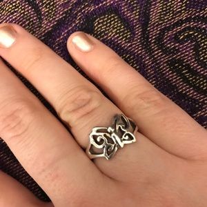 Sterling Silver Butterfly Ring